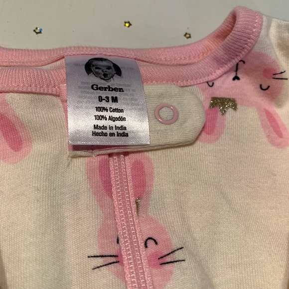 Set of 3 Easter 🐰 jammies by Gerber! - Picture 4 of 4